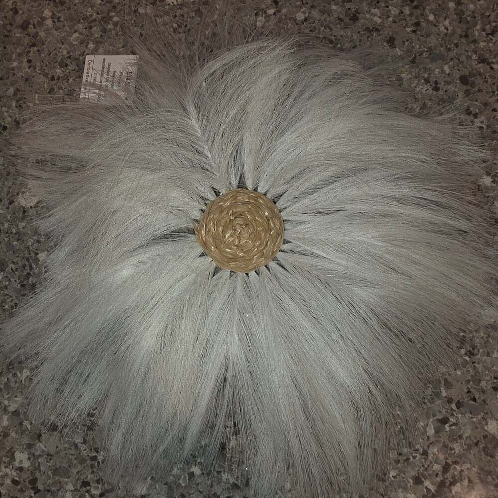 Hobby Lobby Wall Decor Gray Feather Flower Wall Hanging
